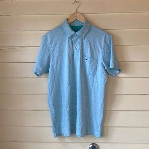 Vineyard Vines green polo